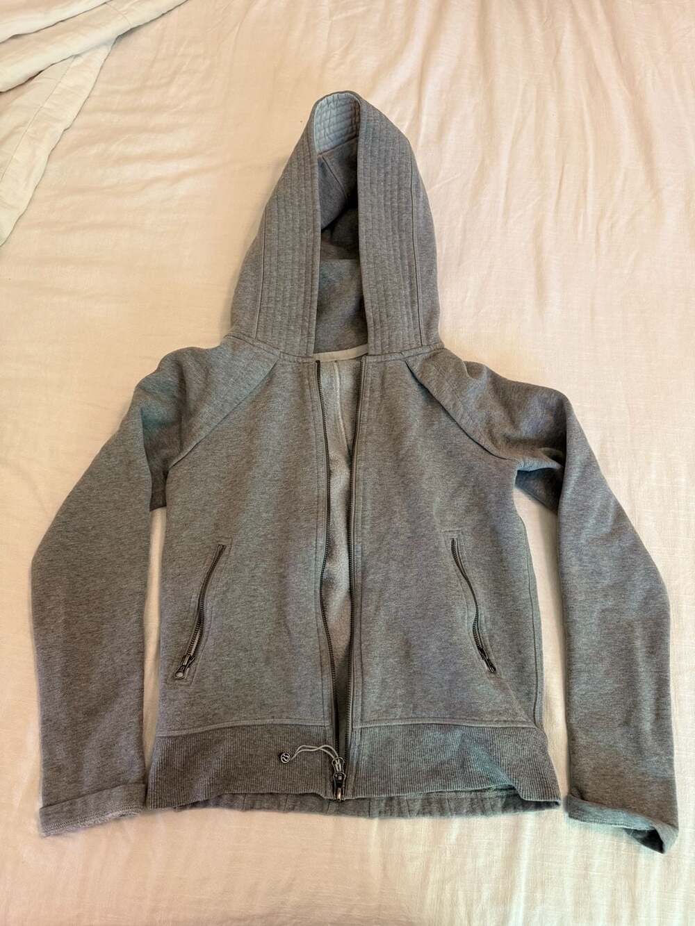 Lululemon Scuba Hoodie Grey Full Zip Sweatshirt